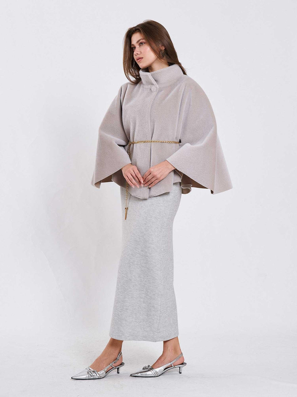Belted Poncho