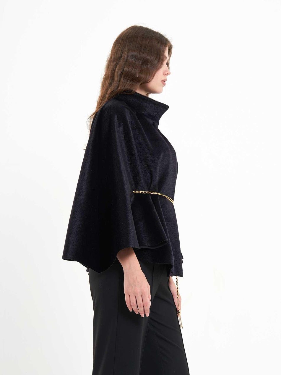 Belted Poncho