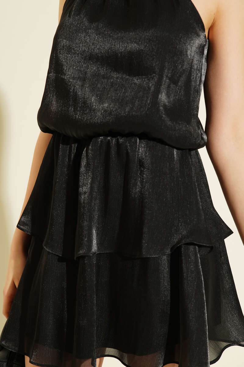 Mini-Kleid mit Taillenband