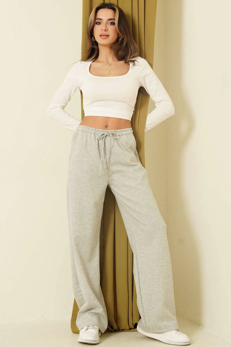 Loysha Wide-Leg-Hose mit Taschen