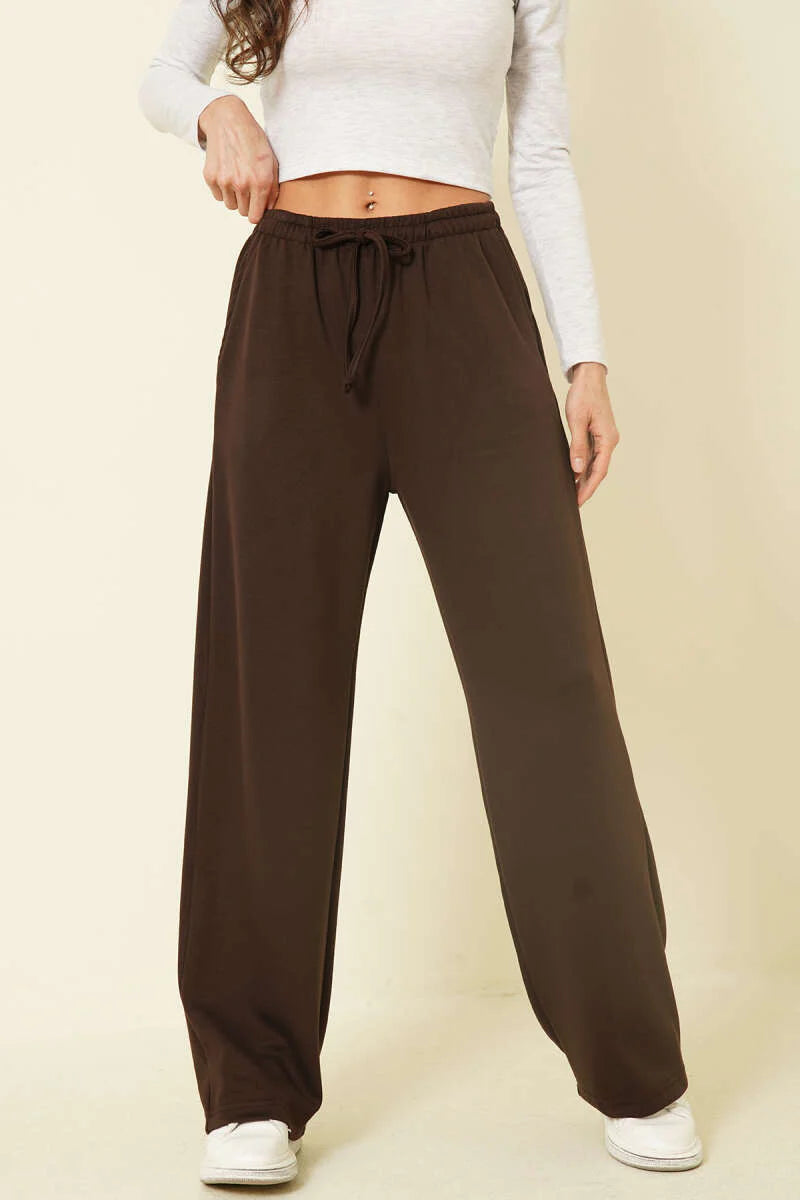 Loysha Wide-Leg-Hose mit Taschen