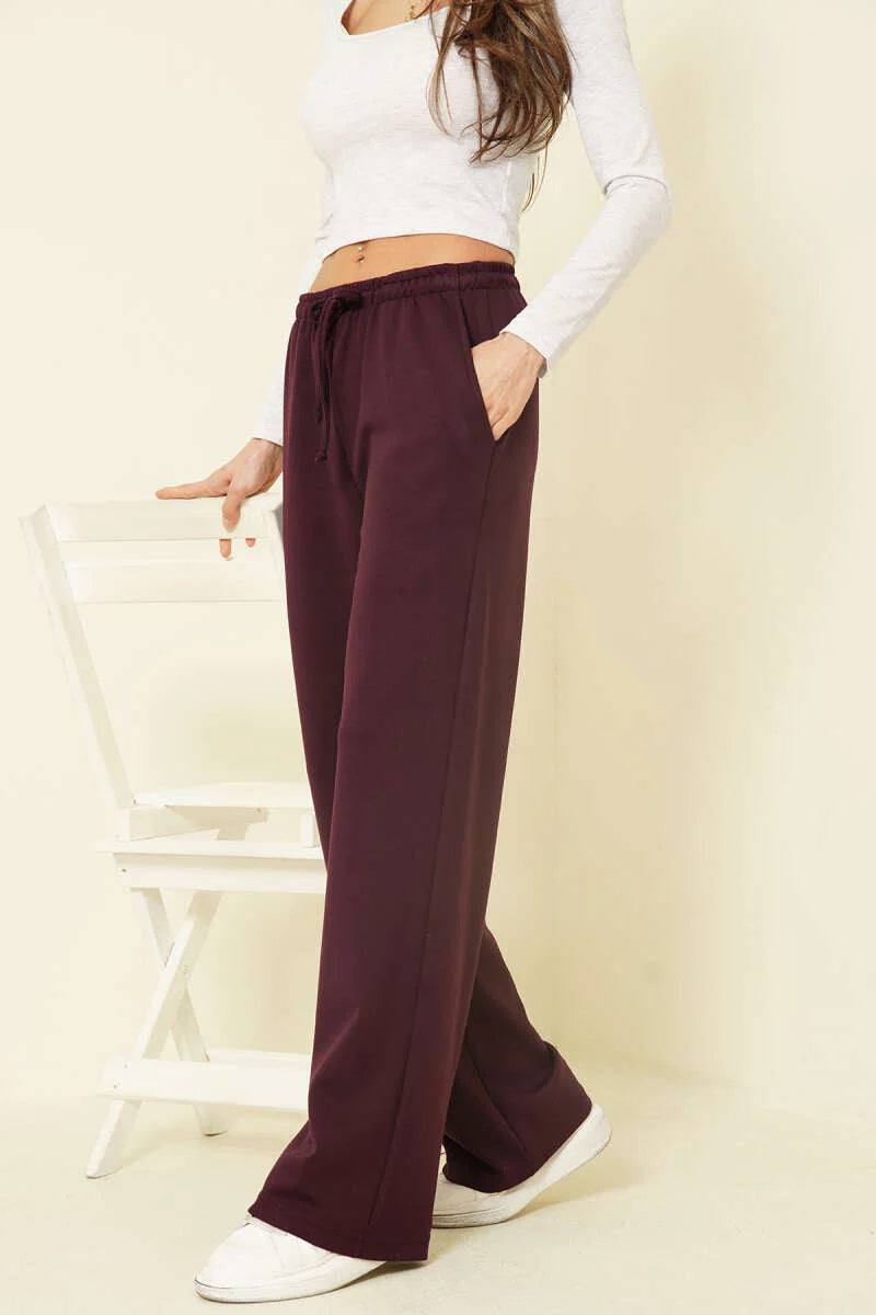 Loysha Wide-Leg-Hose mit Taschen