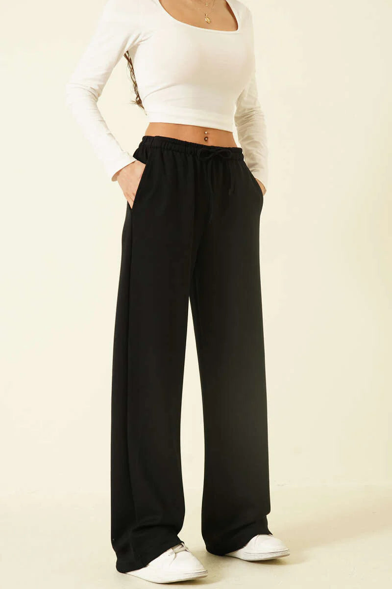 Loysha Wide-Leg-Hose mit Taschen