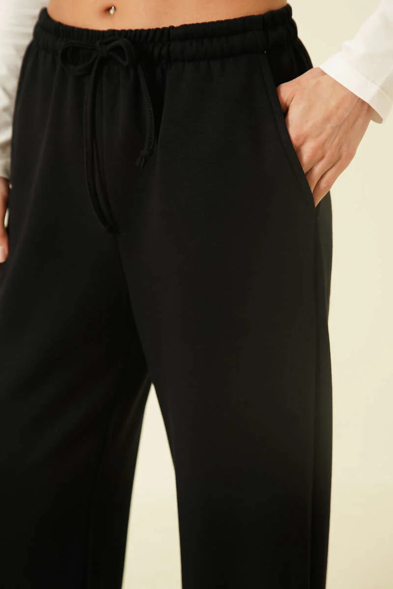 Loysha Wide-Leg-Hose mit Taschen