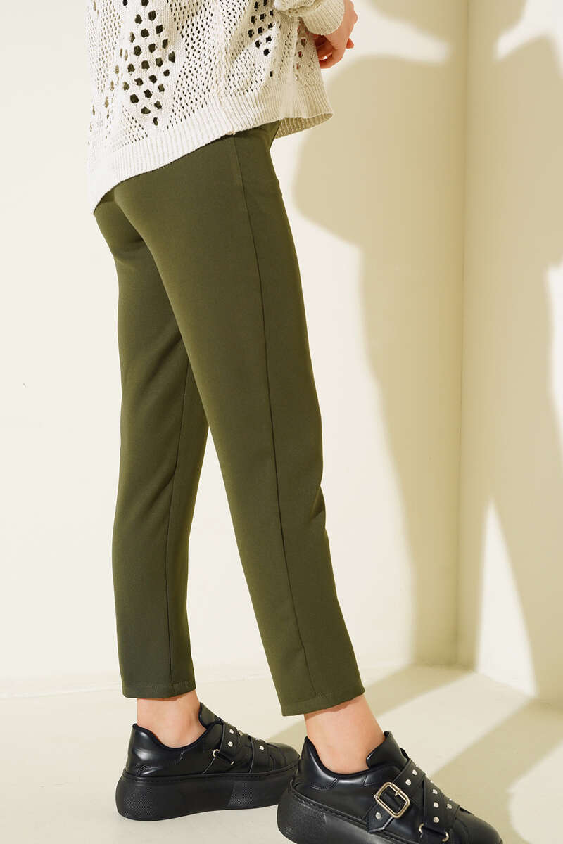 Stoffhose mit Gürtelschlaufen