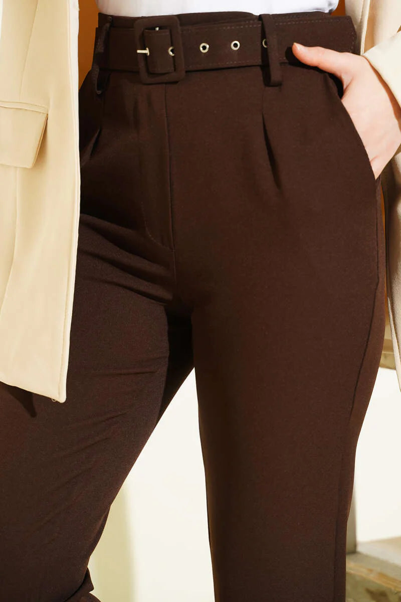 Stoffhose mit Gürtelschlaufen