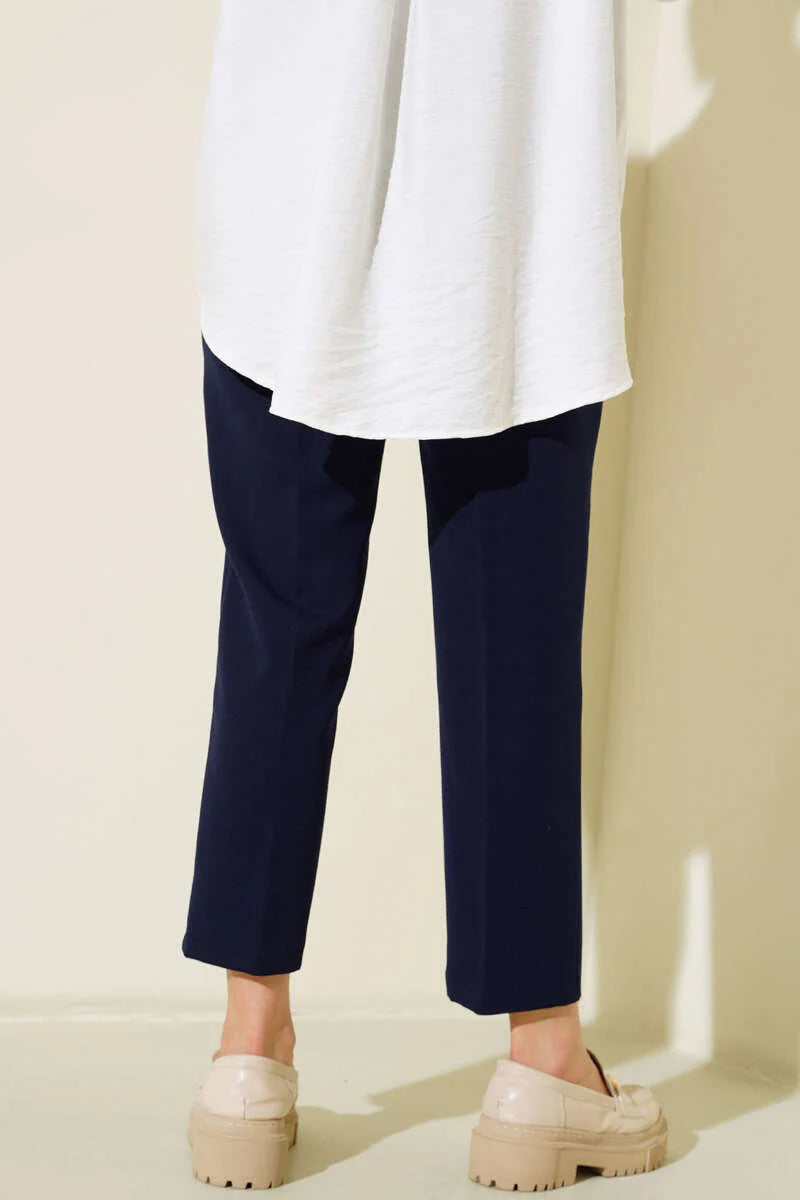 Stoffhose mit Gürtelschlaufen