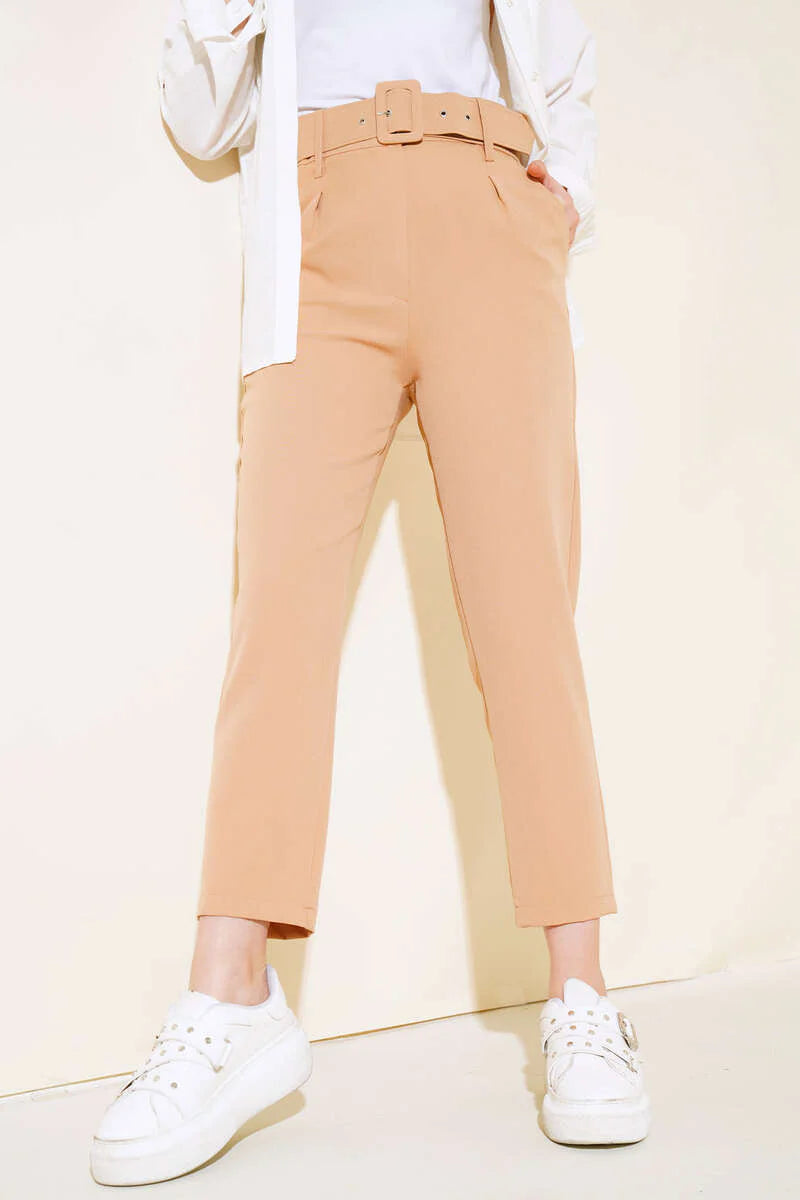 Stoffhose mit Gürtelschlaufen