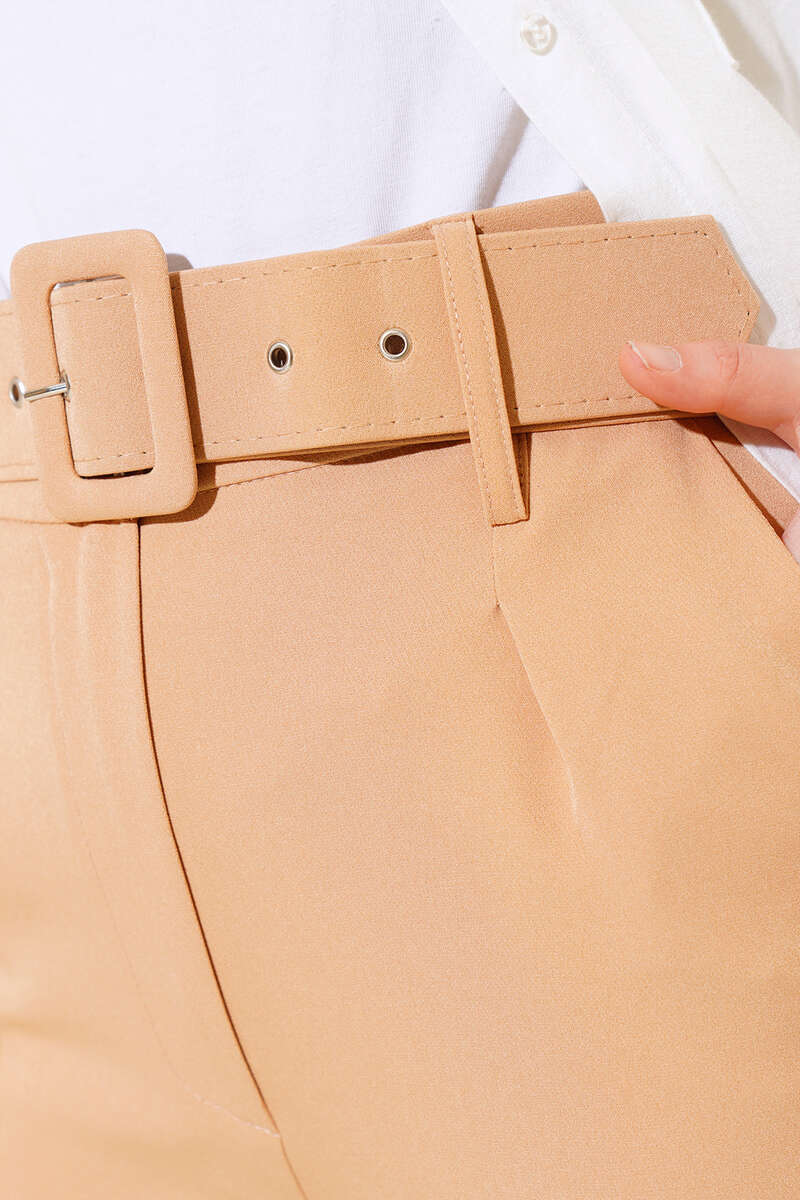 Stoffhose mit Gürtelschlaufen